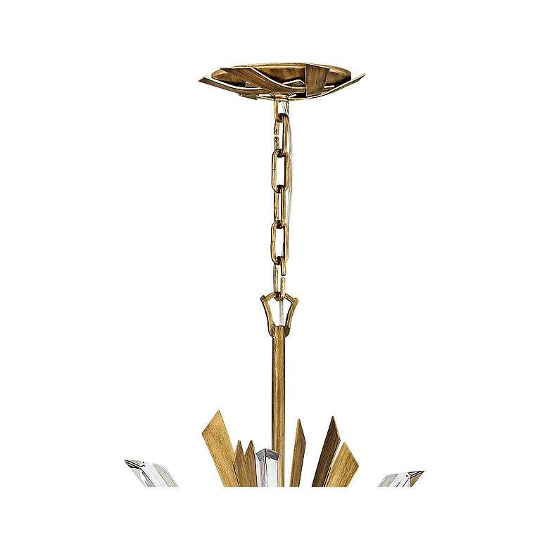 Image 4 Hinkley Vida 24" Wide Burnished Gold 19-Light Pendant Light more views