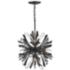 Hinkley Vide 22" Wide Brushed Graphite Medium Orb Chandelier Vida
