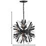 Hinkley Vide 22" Wide Brushed Graphite Medium Orb Chandelier Vida
