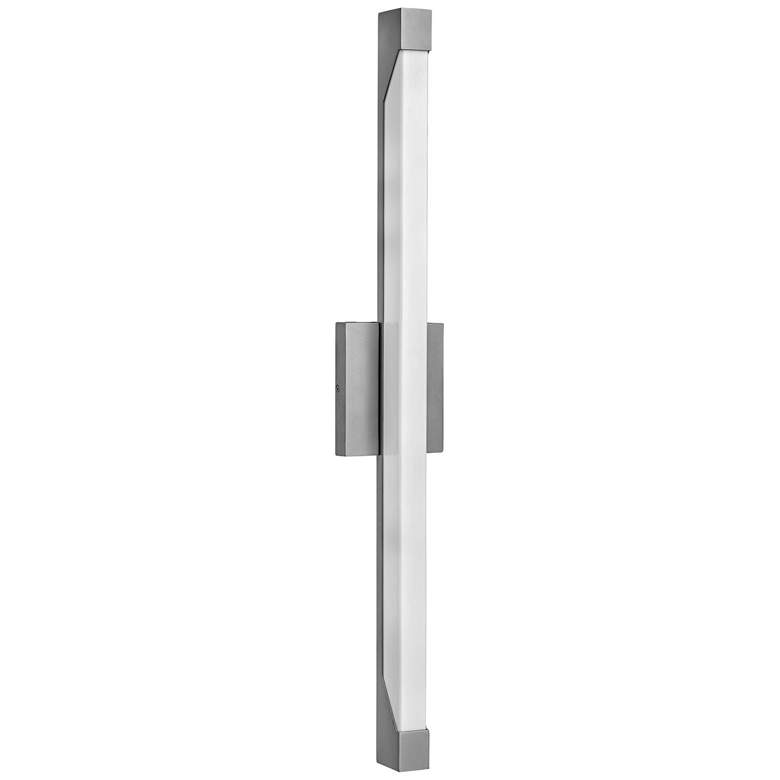 Image 1 Hinkley Vista 29 1/2"H LED Titanium Outdoor Wall Light