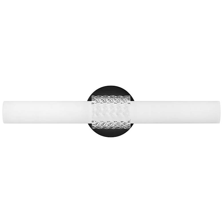 Image 1 Hinkley Vivi 22 3/4" Wide Black LED Bath Light