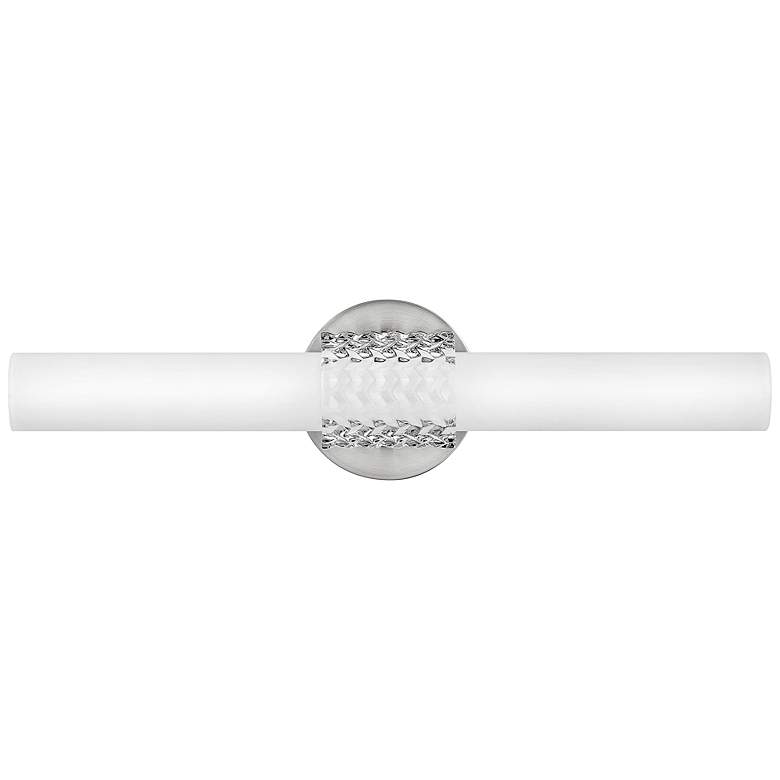 Image 1 Hinkley Vivi 24" Wide Brushed Nickel LED Bath Light