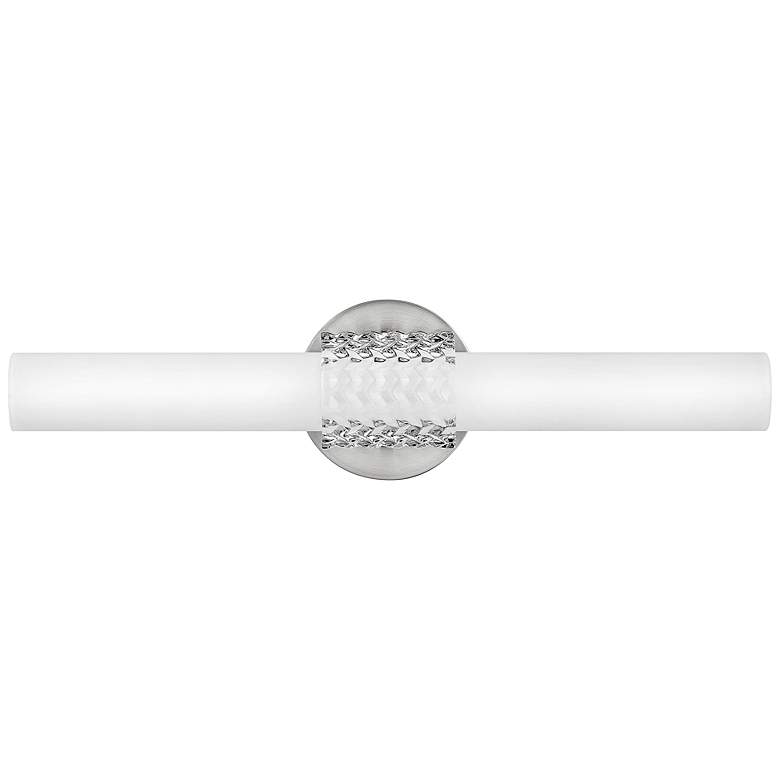 Image 1 Hinkley Vivi 24 inch Wide Brushed Nickel LED Bath Light