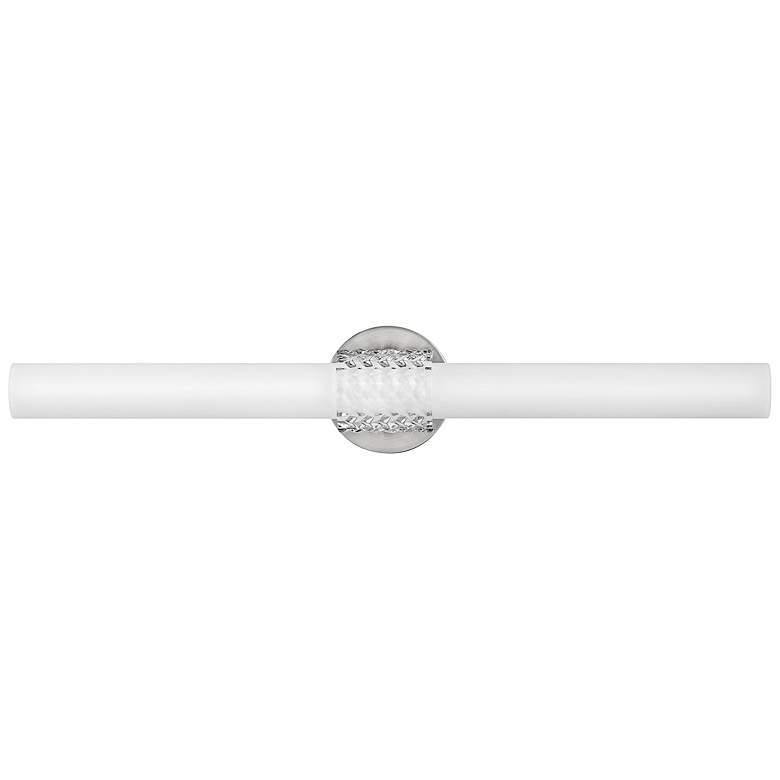 Image 1 Hinkley Vivi 32" Wide Brushed Nickel LED Bath Light