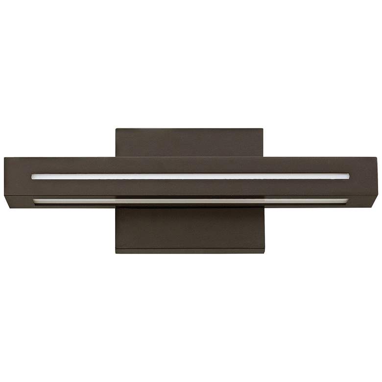 Image 3 Hinkley Vue LED 14 3/4" High Bronze Outdoor Wall Light more views