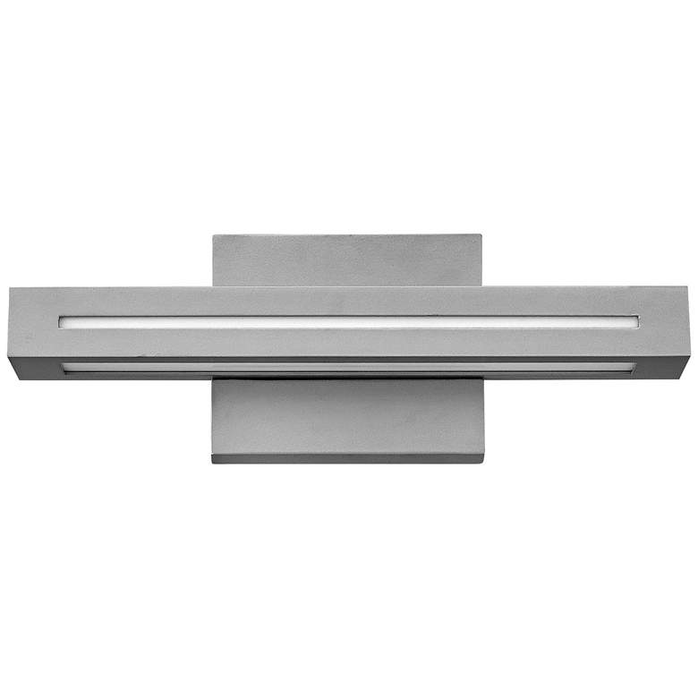 Image 2 Hinkley Vue LED 14 3/4" High Titanium Outdoor Wall Light more views