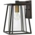 Hinkley Walker 12 1/4" High Bronze Outdoor Wall Light