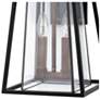 3_Hinkley Walker 15" High Black 2-Light LED Outdoor Wall Light more views