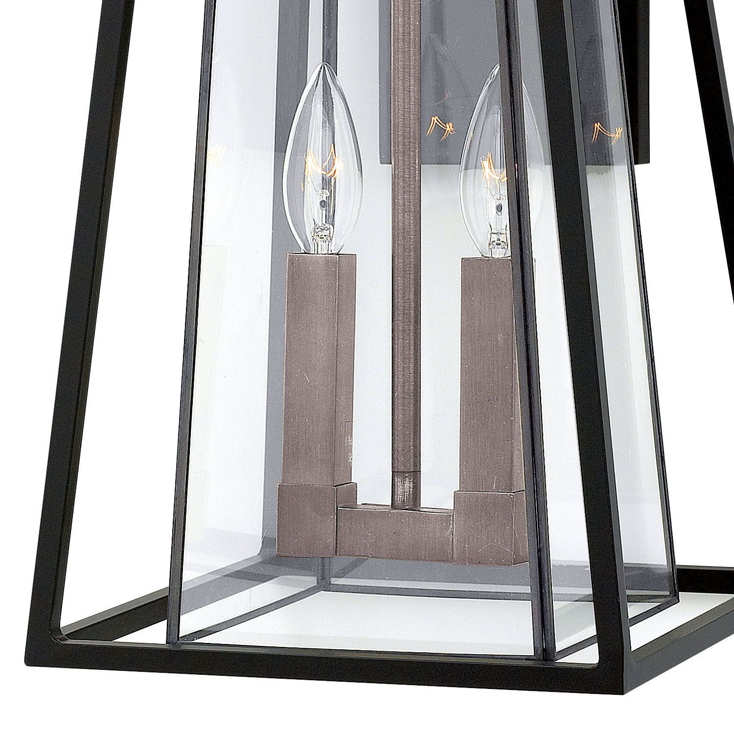 Image 4 Hinkley Walker 15" High Black Outdoor Wall Light more views