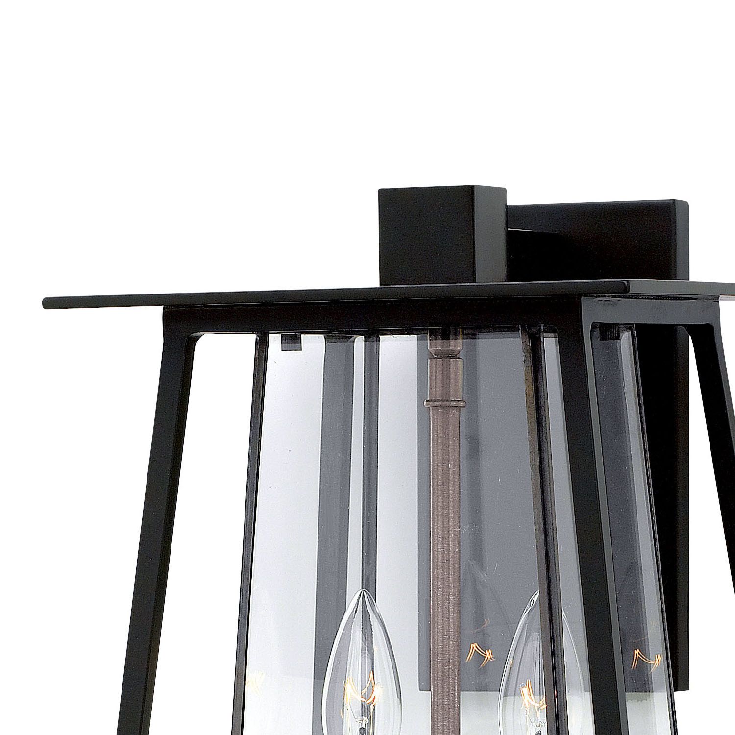 Image 6 Hinkley Walker 15" High Black Outdoor Wall Light more views