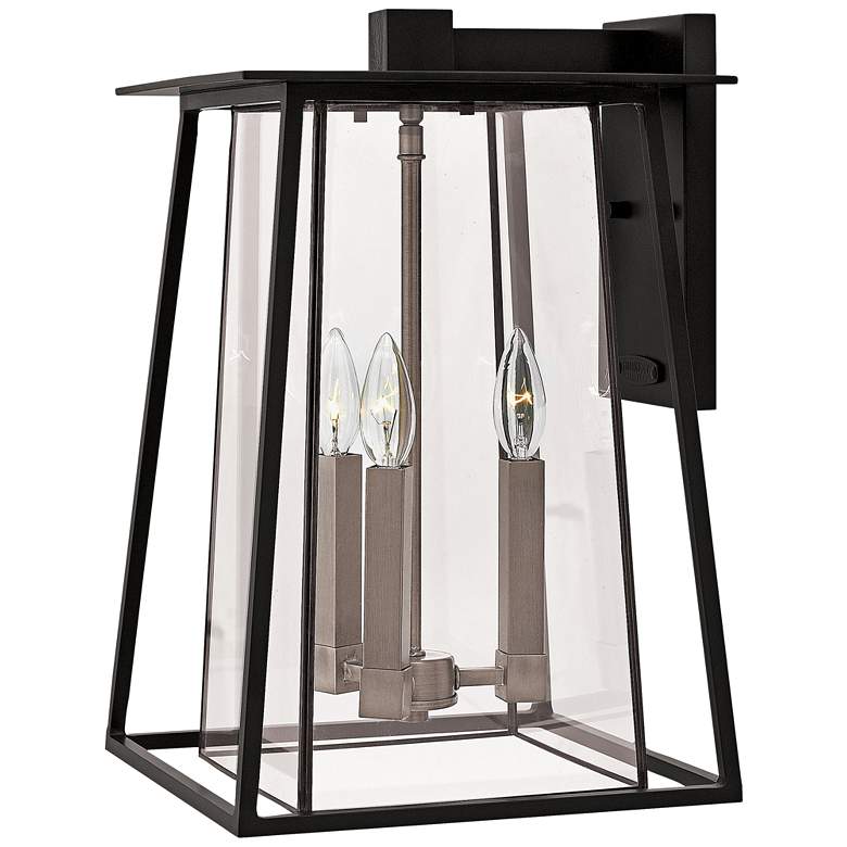 Image 2 Hinkley Walker 17 1/2" High Black Outdoor Wall Light