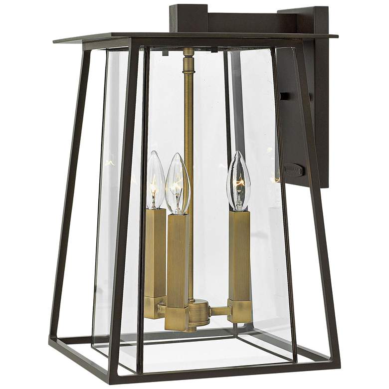 Image 1 Hinkley Walker 17 1/2" High Bronze Outdoor Wall Light