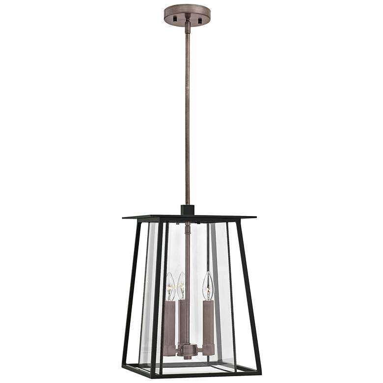 Image 2 Hinkley Walker 17 1/4" High Black Outdoor Hanging Light
