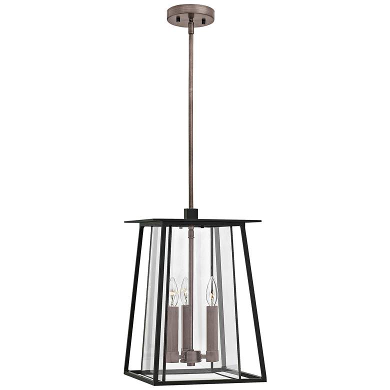 Image 2 Hinkley Walker 17 1/4 inch High Black Outdoor Hanging Light