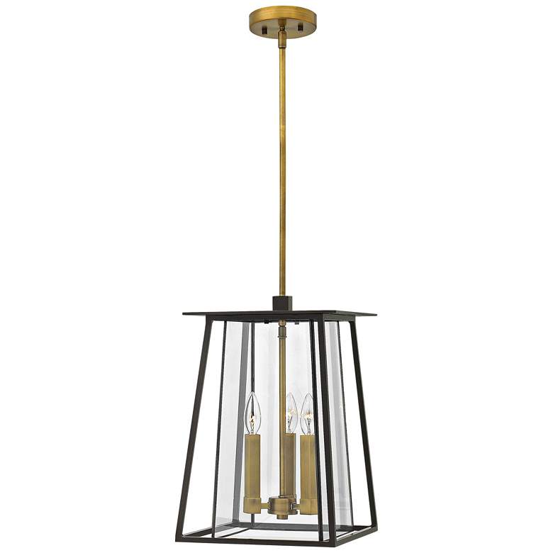 Image 1 Hinkley Walker 17 1/4" High Bronze Outdoor Hanging Light