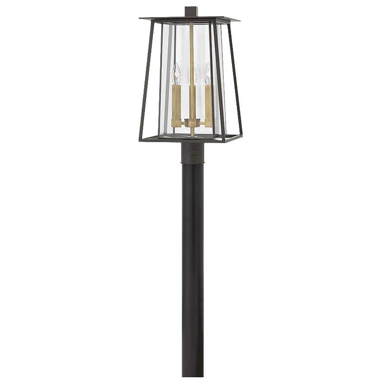 Image 1 Hinkley Walker 20 3/4"H Bronze Brass LED Outdoor Post Light