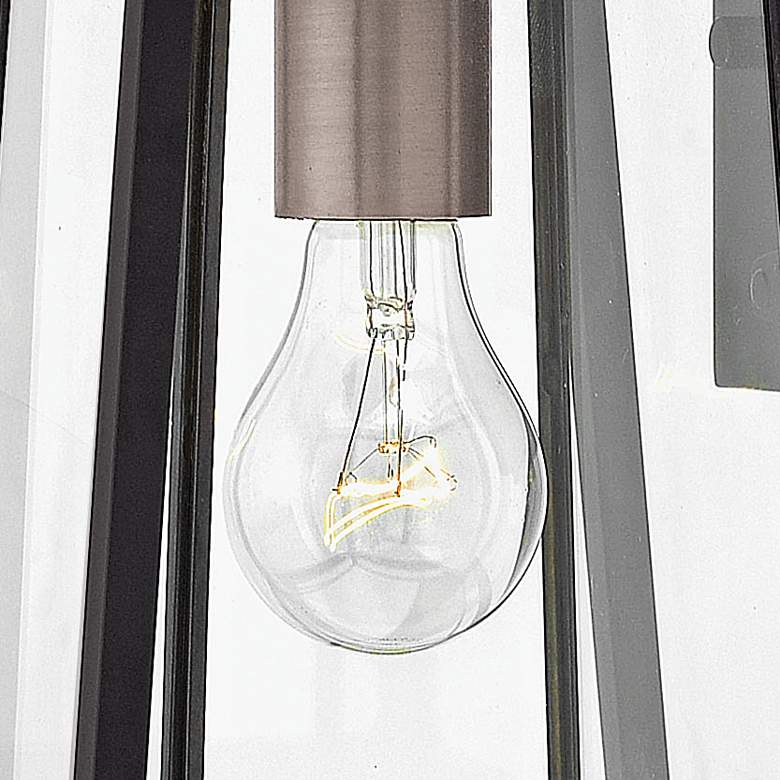 Image 2 Hinkley Walker 9 1/2" High Black Outdoor Wall Light more views