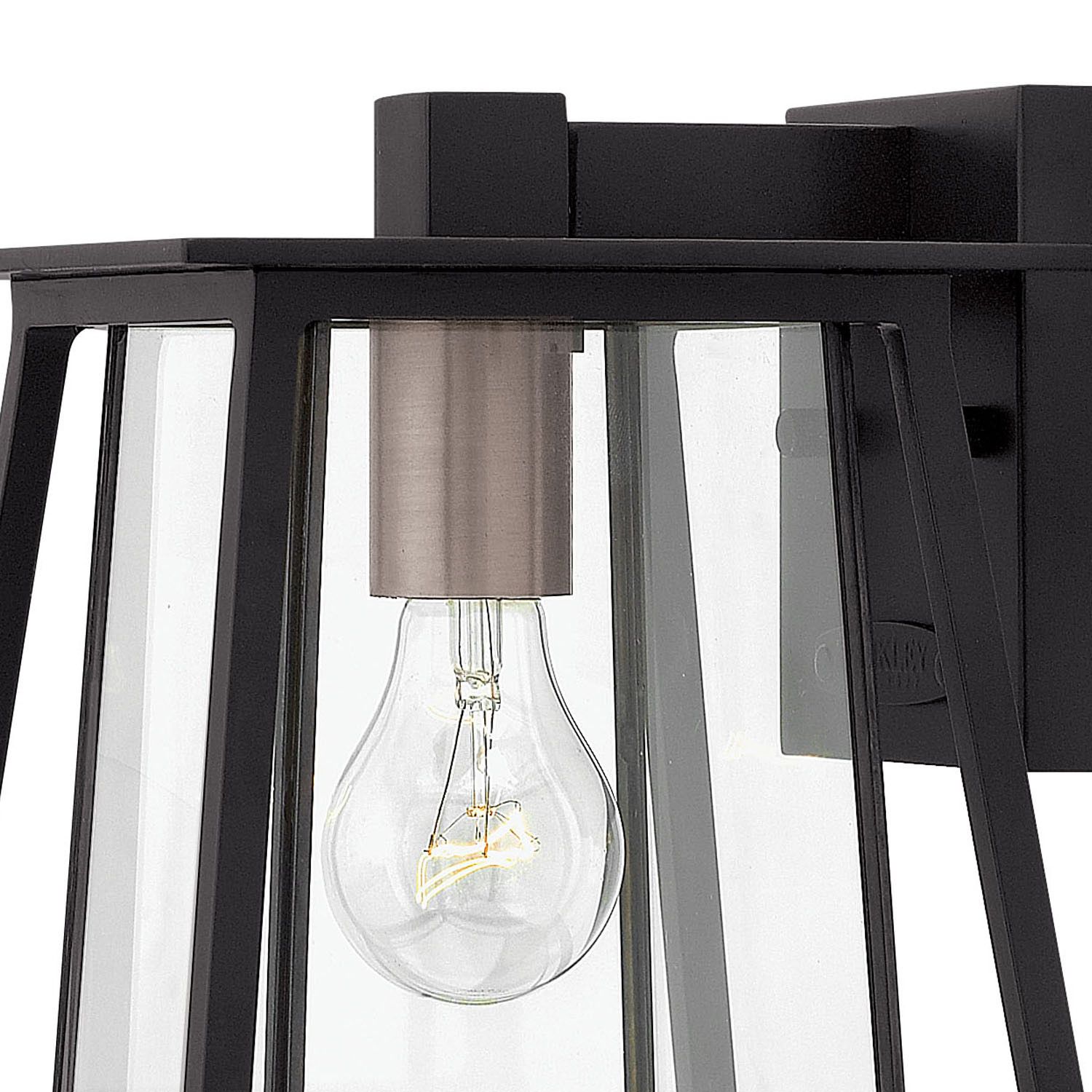 Image 3 Hinkley Walker 9 1/2" High Black Outdoor Wall Light more views