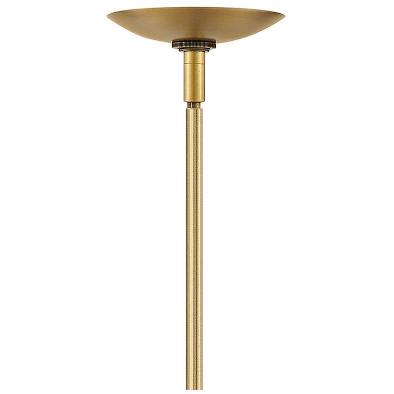 Image 5 Hinkley Warby 13 1/2" Brass White Glass Modern Globe Pendant Light more views
