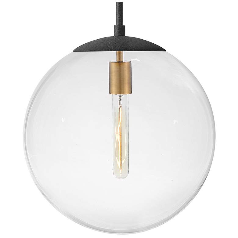 Image 4 Hinkley Warby 13 1/2" Wide Aged Zinc Orb Pendant Light more views