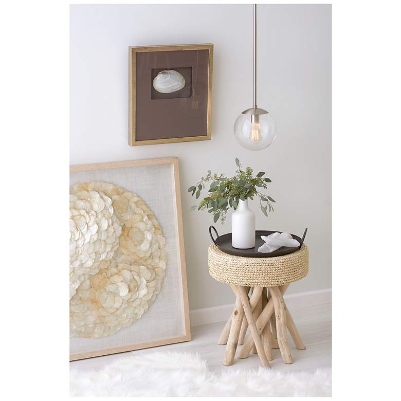 Image 7 Hinkley Warby 9 1/2" Wide Black Gold with Clear Glass Mini Pendant more views