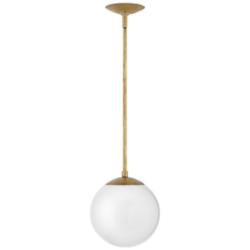 Hinkley Warby 9 1/2" Wide Heritage Brass Mini Pendant