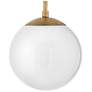 4_Hinkley Warby 9 1/2" Wide Heritage Brass Mini Pendant more views
