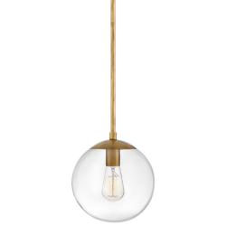 Hinkley Warby 9 1/2" Wide Heritage Brass Mini Pendant