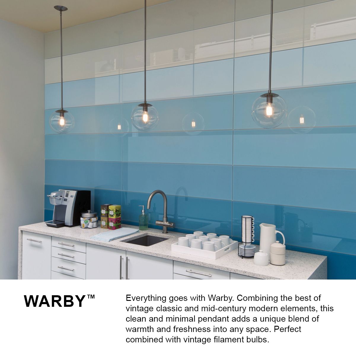 Hinkley Warby 9 1/2" Wide Heritage Brass Mini Pendant