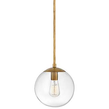 Hinkley Warby 9 1/2" Wide Heritage Brass Mini Pendant