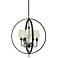 Hinkley Waverly 24"W Oiled Bronze 4-Light Orb Chandelier