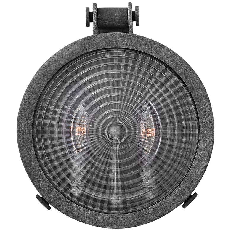 Image 1 Hinkley Westport 12 3/4"H Aged Zinc Outdoor Wall Light