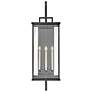 5_Hinkley Weymounth 45 1/2" High Black Outdoor Wall Light more views