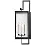 6_Hinkley Weymounth 45 1/2" High Black Outdoor Wall Light more views