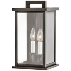 Hinkley Weymouth 14.25" High Oil Rubbed Bronze Outdoor Wall Light