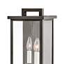 2_Hinkley Weymouth 14.25" High Oil Rubbed Bronze Outdoor Wall Light more views