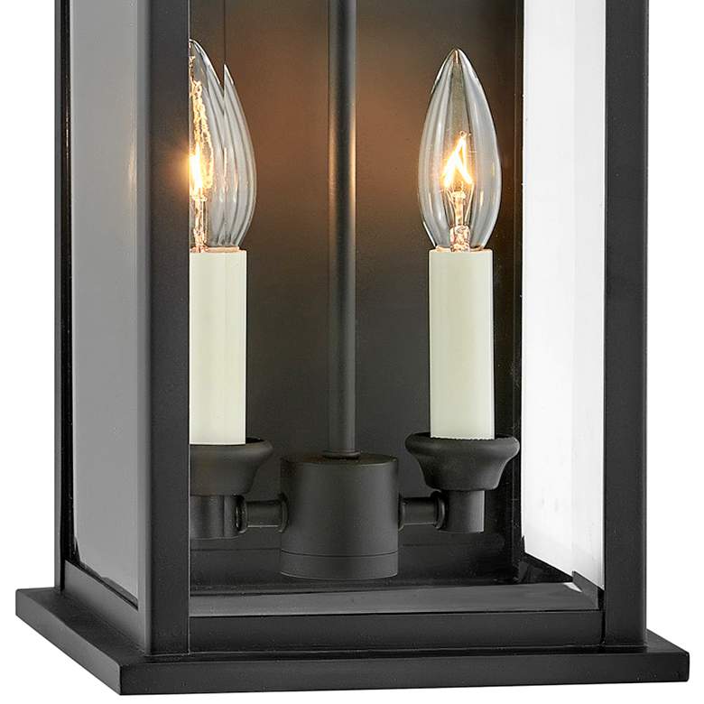 Image 4 Hinkley Weymouth 14 1/4 inch High Black Outdoor Wall Light more views