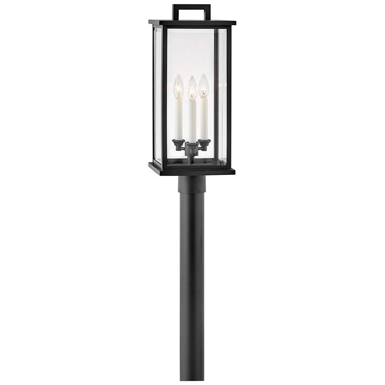 Image 2 Hinkley Weymouth 22 1/4" High Black Outdoor Post Light