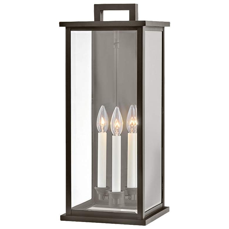 Image 1 Hinkley Weymouth 22" High Oil Rubbed Bronze Outdoor Wall Light