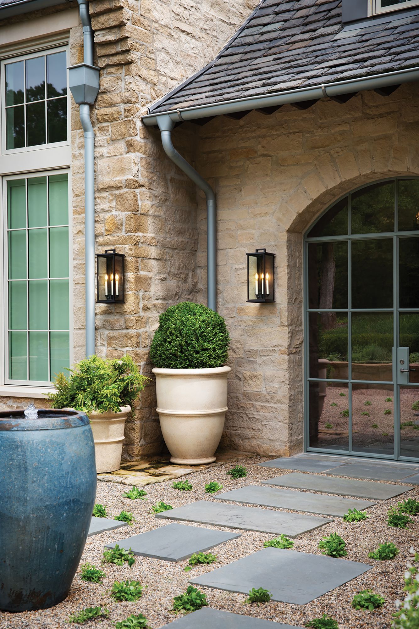 Image 6 Hinkley Weymouth 22" High Rectangular Lantern Black Outdoor Wall Light more views