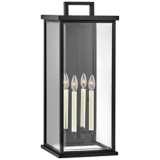 Hinkley Weymouth 27&quot; High Black Outdoor Wall Light