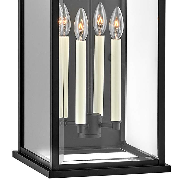 Image 2 Hinkley Weymouth 27 inch High Black Outdoor Wall Light more views