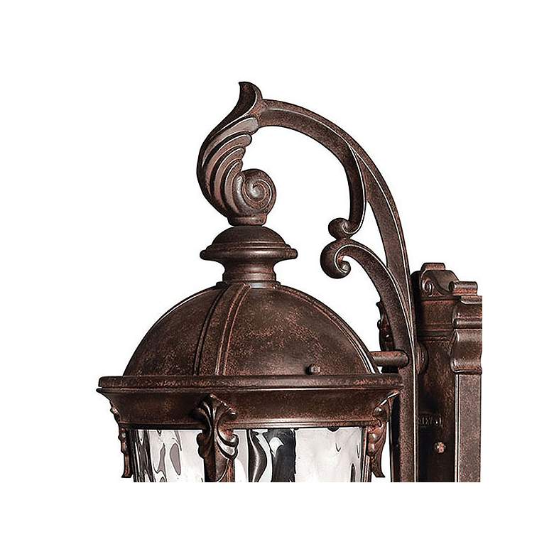 Image 2 Hinkley Windsor 20 3/4" High River Rock 3-Light Outdoor Wall Light more views