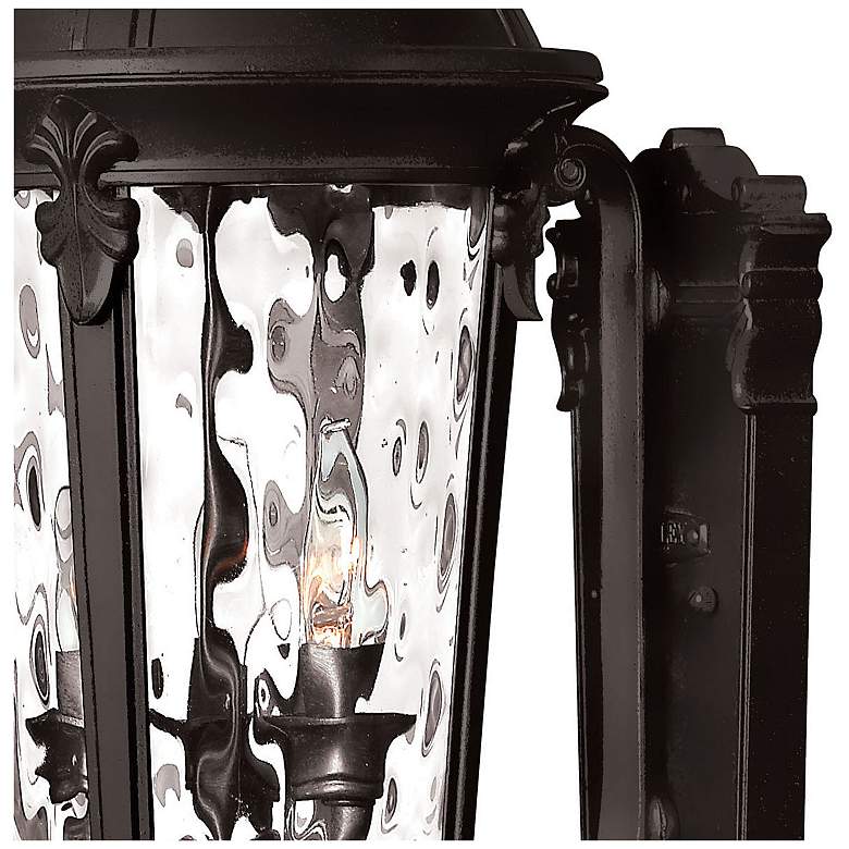 Image 3 Hinkley Windsor 25.5" Traditional Black Lantern Outdoor Wall Light more views