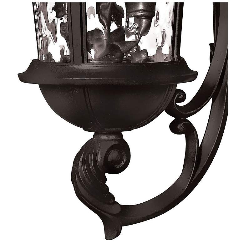 Image 5 Hinkley Windsor 25.5" Traditional Black Lantern Outdoor Wall Light more views