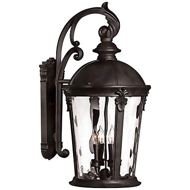 Hinkley Windsor 25 3/4" High Black Outdoor Wall Lantern