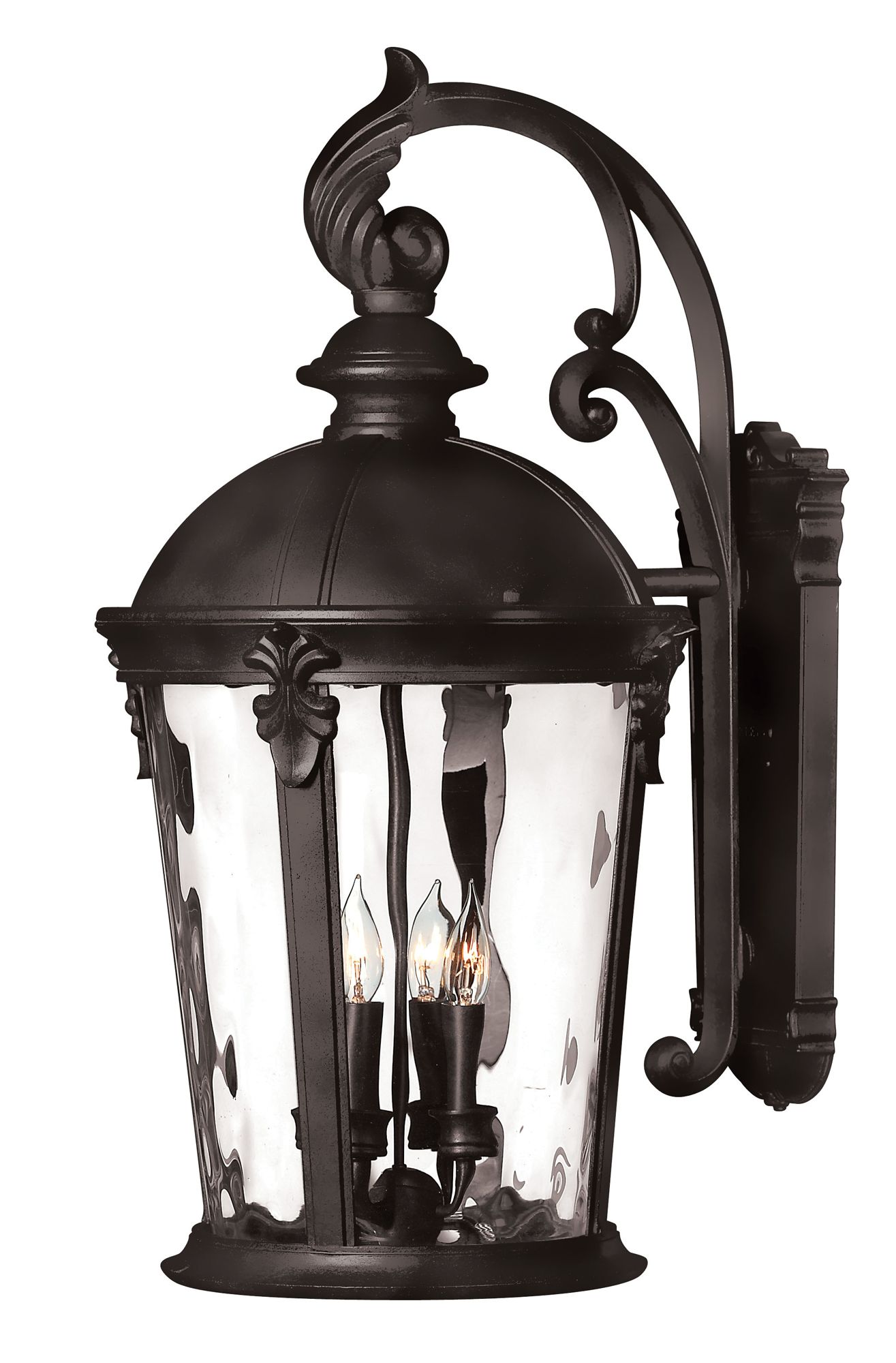 Image 3 Hinkley Windsor 25 3/4" High Black Outdoor Wall Lantern more views