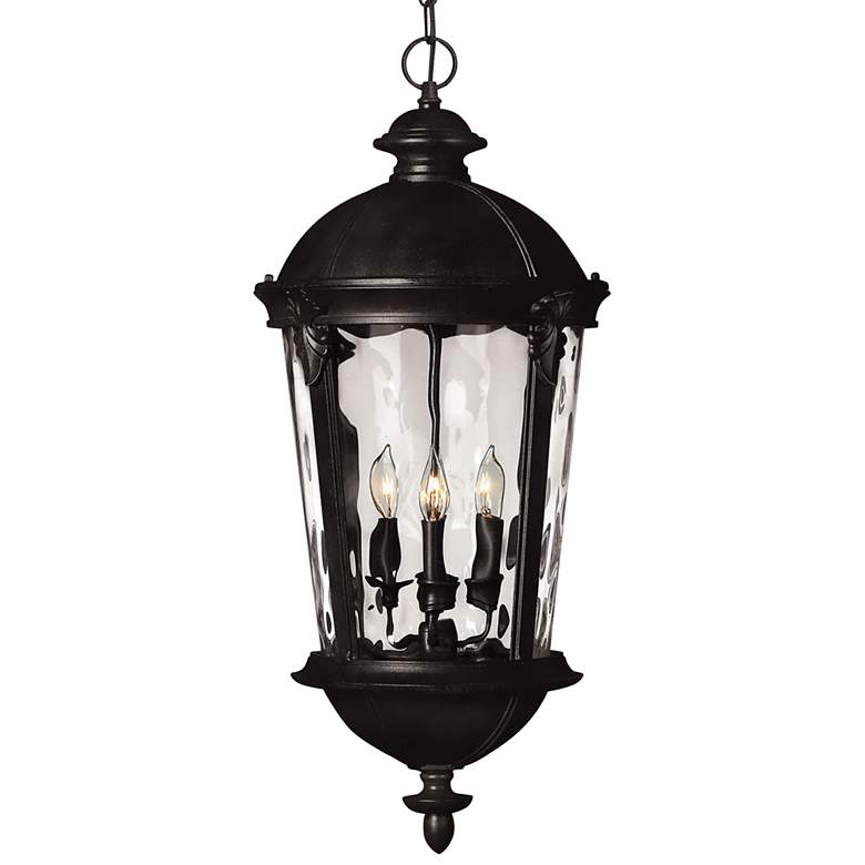 Image 2 Hinkley Windsor 28 1/2" High Black Outdoor Hanging Light