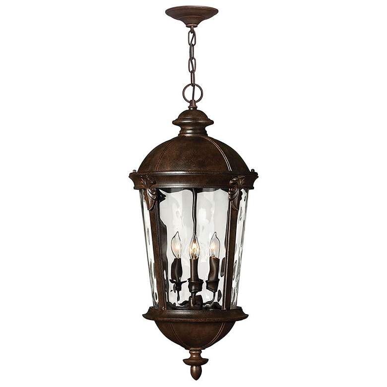 Image 1 Hinkley Windsor 28 1/2"H River Rock Outdoor Hanging Light