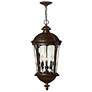 1_Hinkley Windsor 28 1/2"H River Rock Outdoor Hanging Light